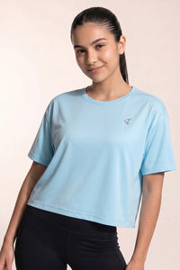 Zelocity Quick Dry Relaxed Top - Spun Sugar — thumbnail 1